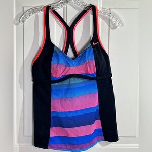 Nike Women's tankini - Black, Pink, Blue